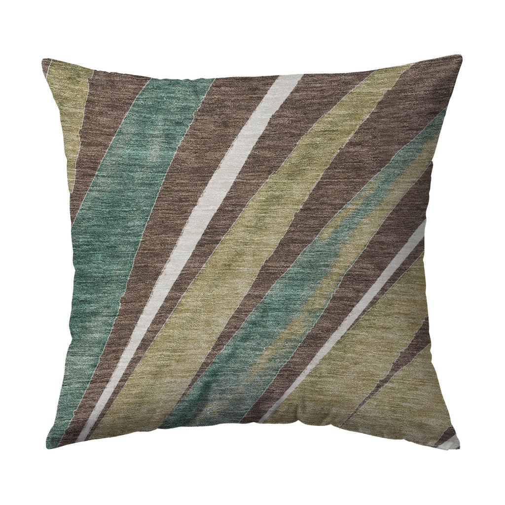 Aloha AH10 Chocolate Chenille Decorative Pillow