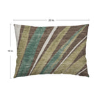Aloha AH10 Chocolate Chenille Decorative Pillow