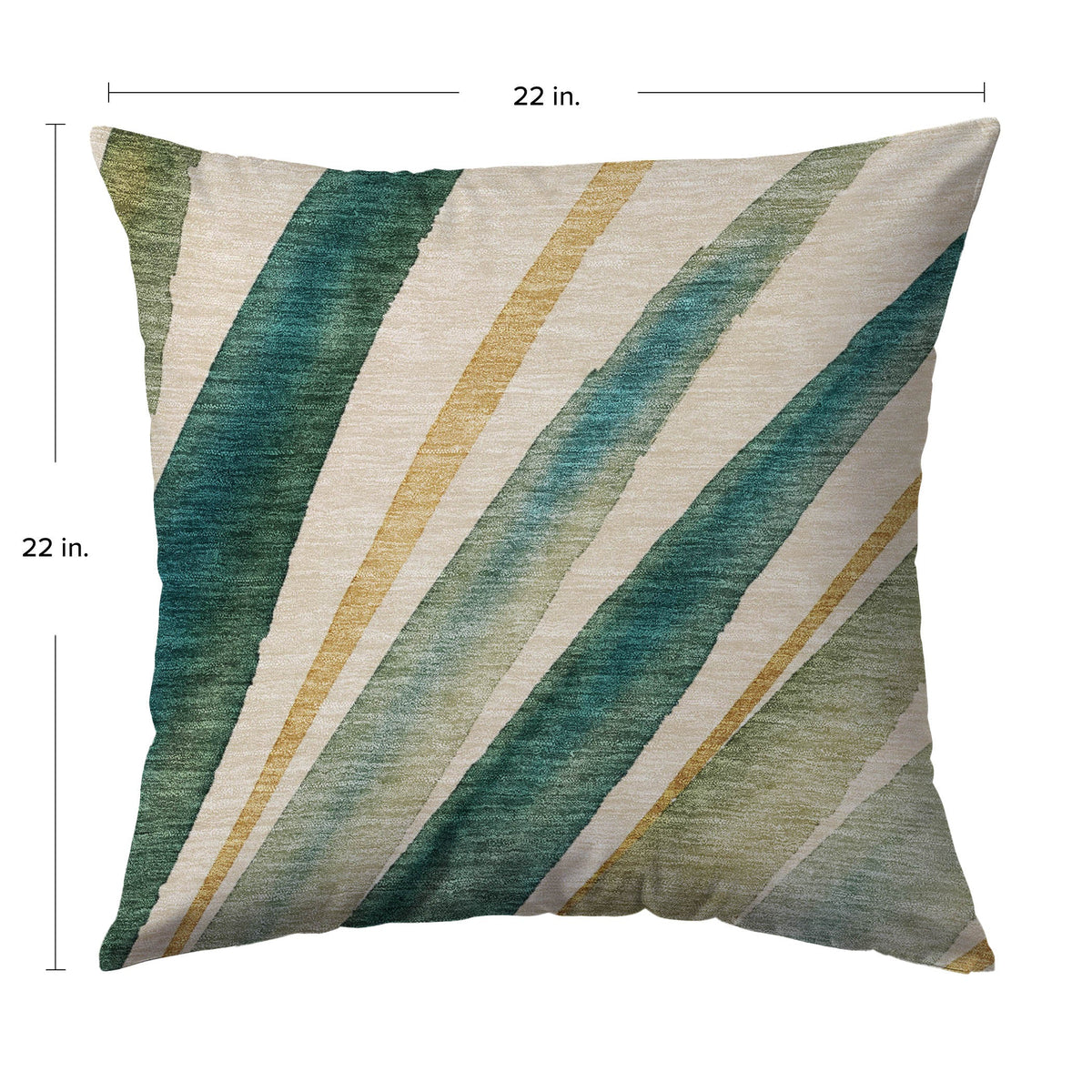 Aloha AH10 Ivory Chenille Decorative Pillow