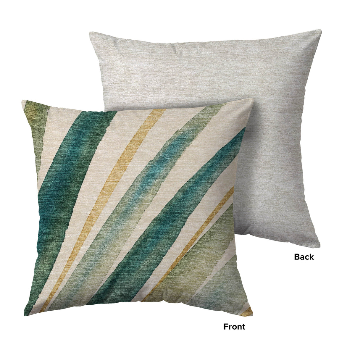 Aloha AH10 Ivory Chenille Decorative Pillow