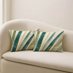 Aloha AH10 Ivory Chenille Decorative Pillow