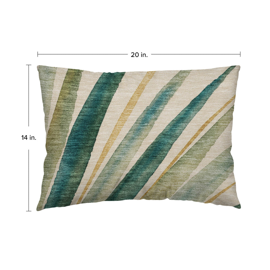 Aloha AH10 Ivory Chenille Decorative Pillow