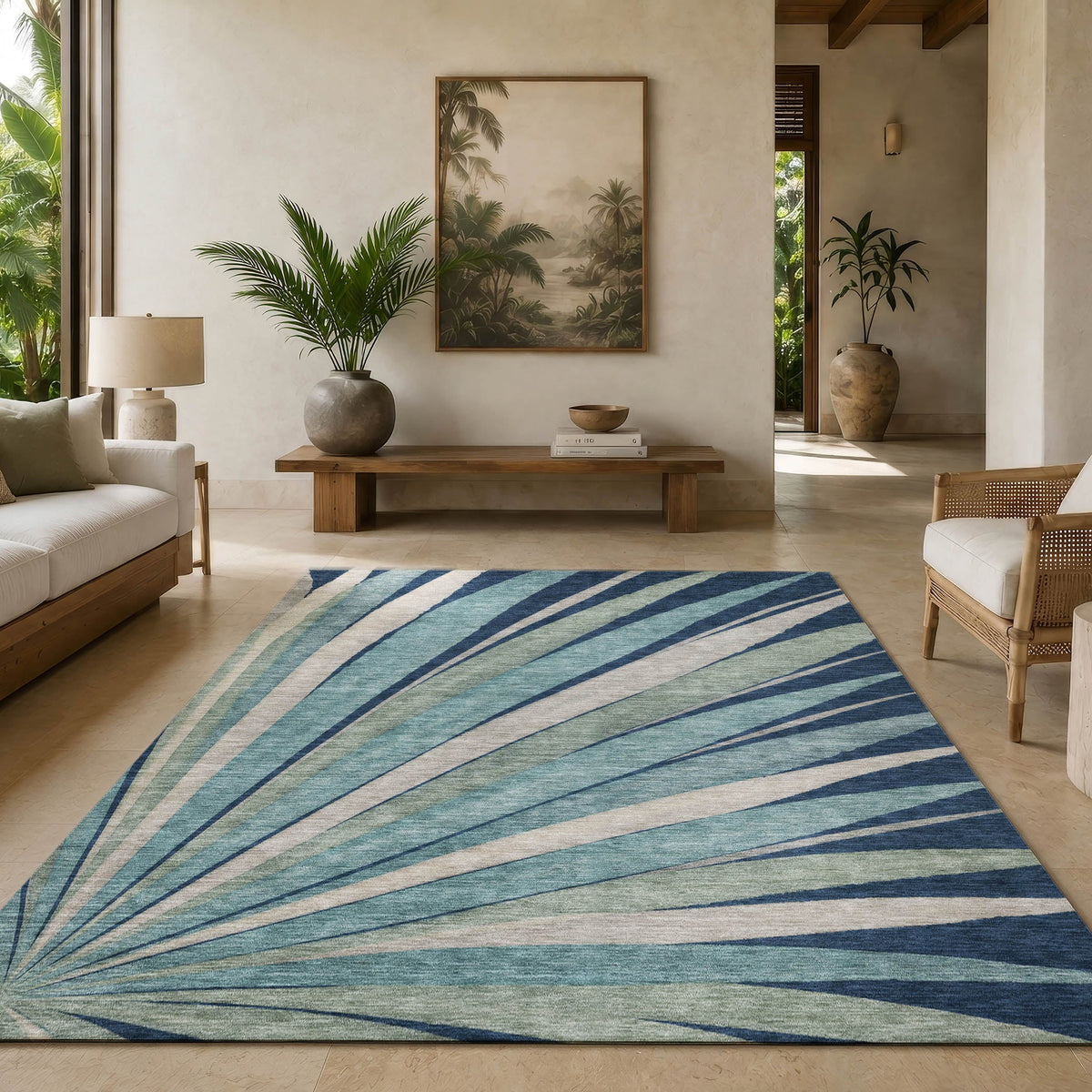 Aloha AH10 Navy Rug