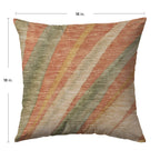 Aloha AH10 Terracotta Chenille Decorative Pillow