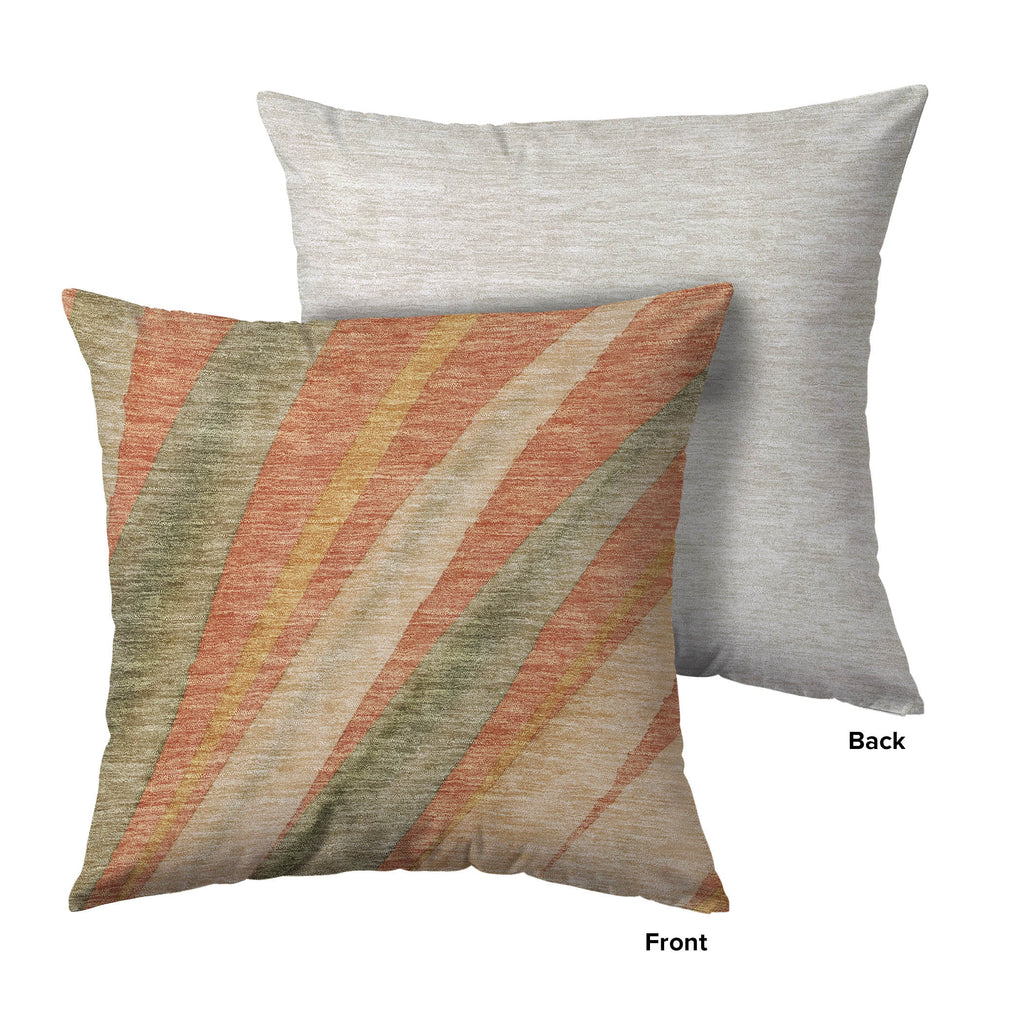 Aloha AH10 Terracotta Chenille Decorative Pillow