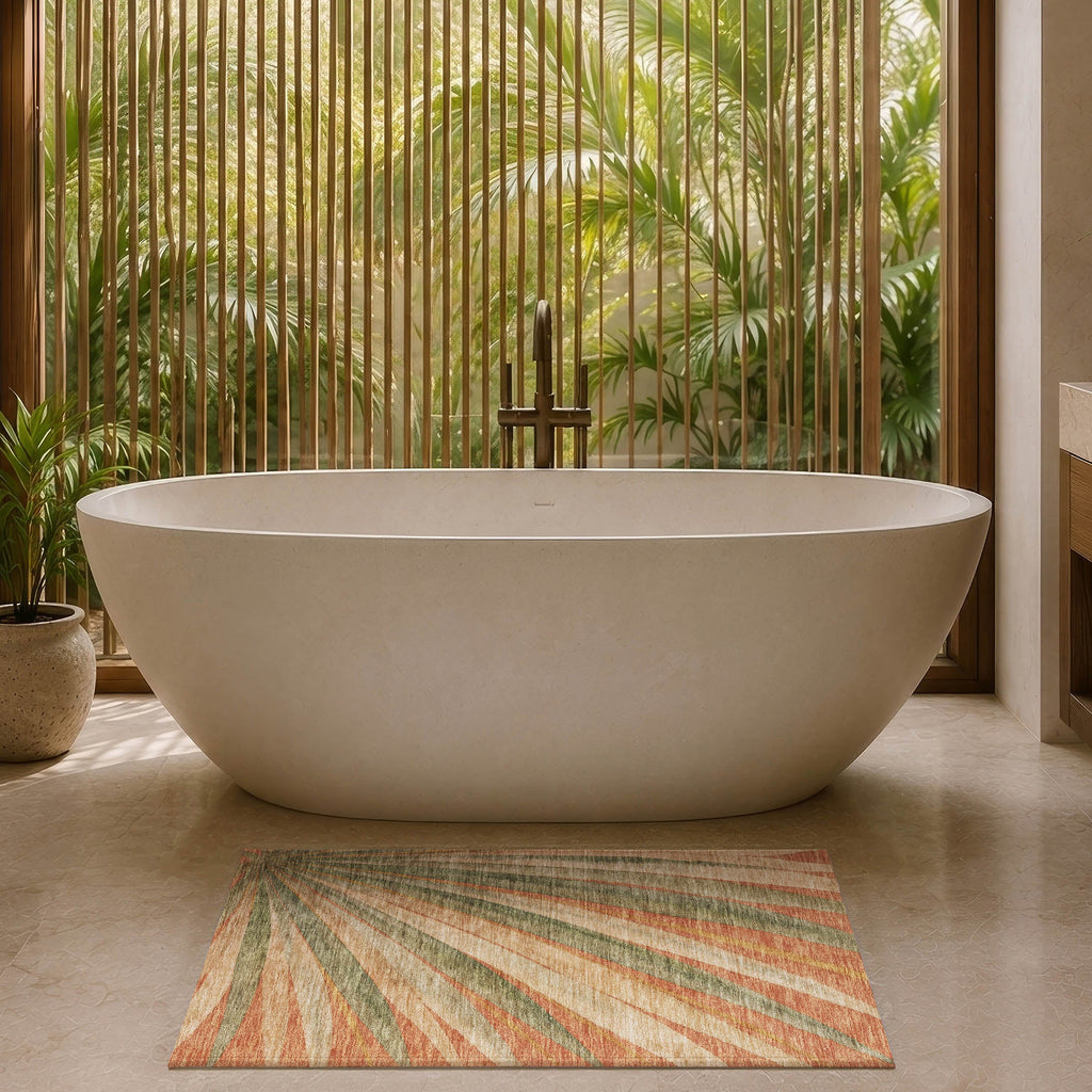 Aloha AH10 Terracotta Rug