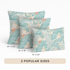 Aloha AH11 Aqua Chenille Decorative Pillow
