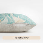 Aloha AH11 Aqua Chenille Decorative Pillow