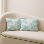 Aloha AH11 Aqua Chenille Decorative Pillow