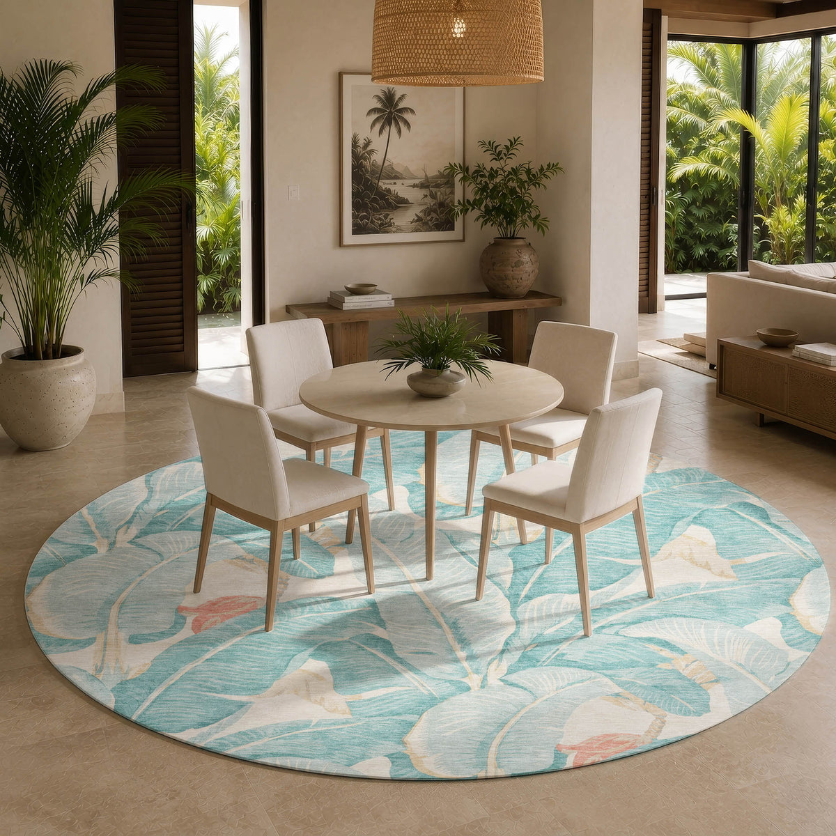 Aloha AH11 Aqua Rug