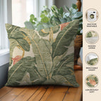 Aloha AH11 Fern Chenille Decorative Pillow