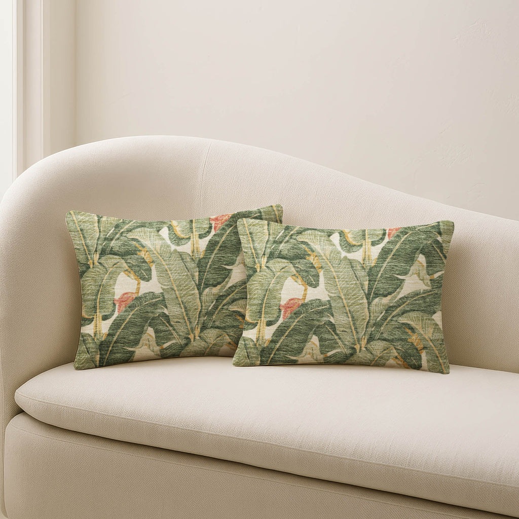 Aloha AH11 Fern Chenille Decorative Pillow