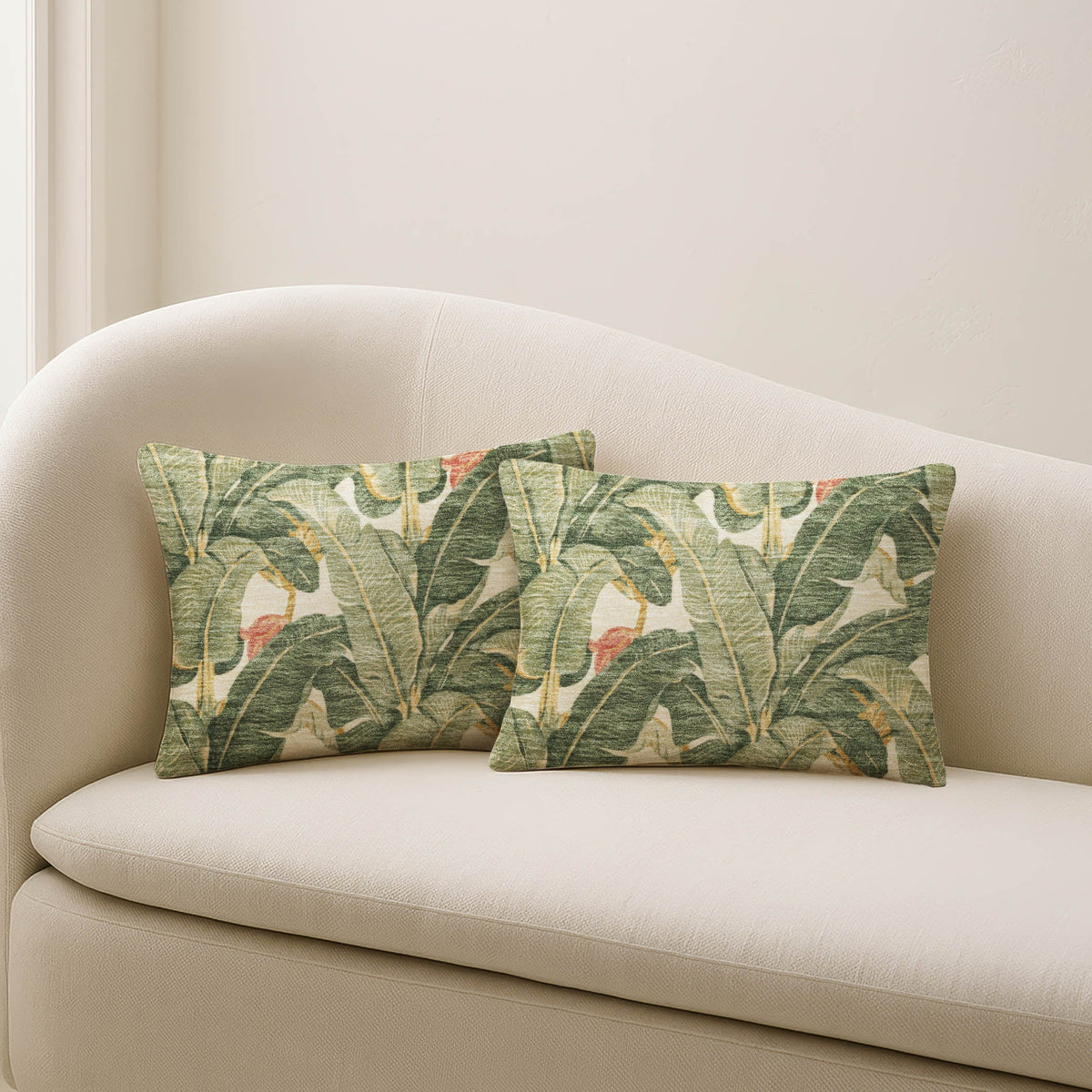 Aloha AH11 Fern Chenille Decorative Pillow