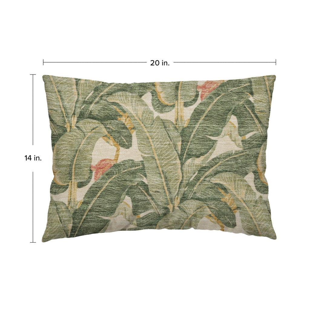 Aloha AH11 Fern Chenille Decorative Pillow