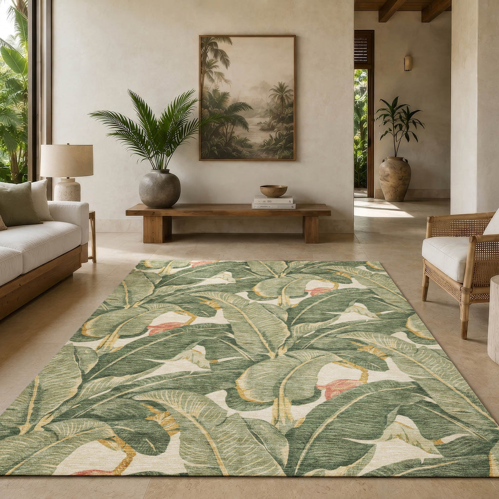 Aloha AH11 Fern Rug
