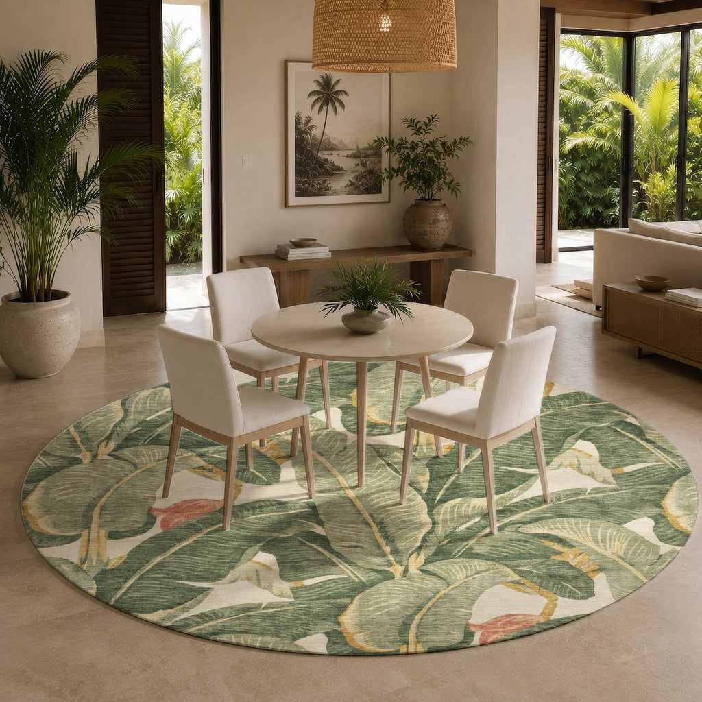 Aloha AH11 Fern Rug