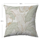 Aloha AH11 Ivory Chenille Decorative Pillow