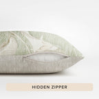 Aloha AH11 Ivory Chenille Decorative Pillow