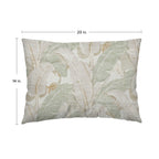 Aloha AH11 Ivory Chenille Decorative Pillow