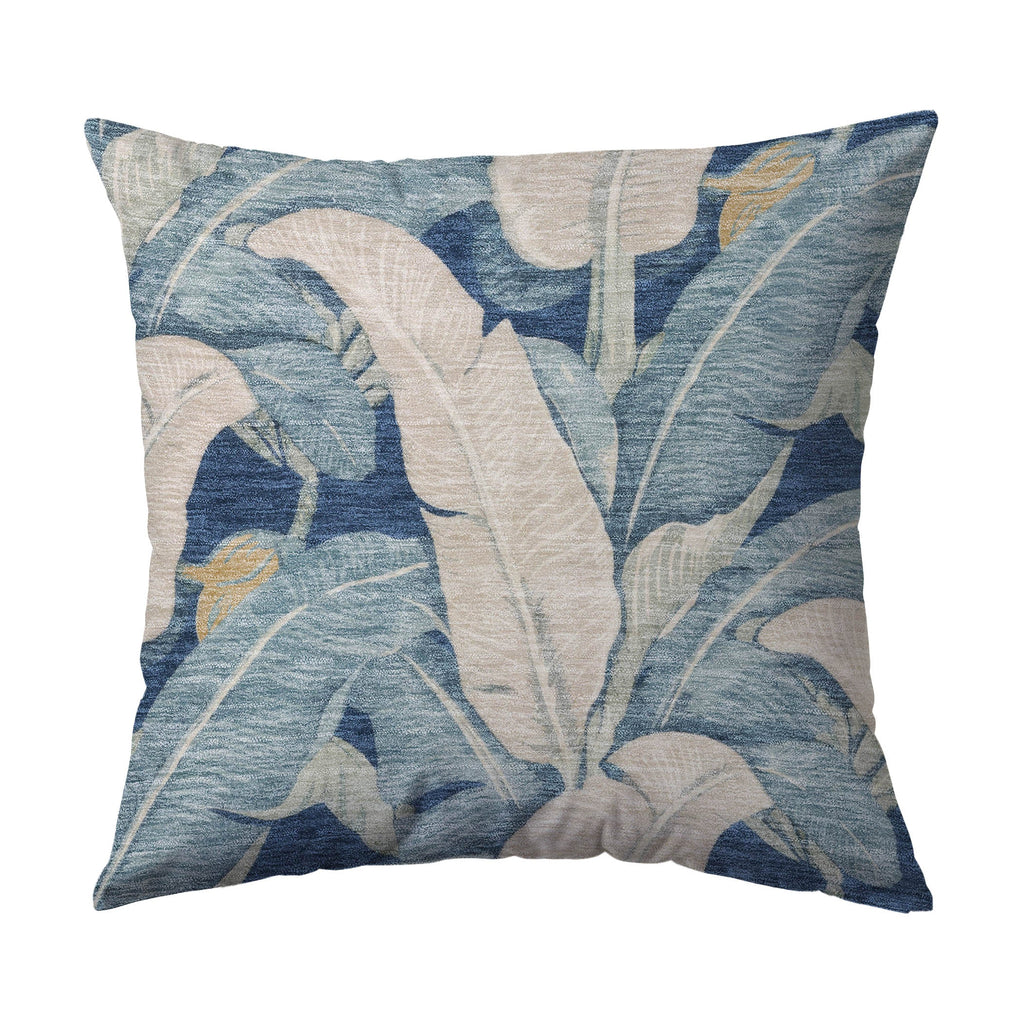 Aloha AH11 Navy Chenille Decorative Pillow