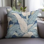 Aloha AH11 Navy Chenille Decorative Pillow