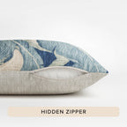 Aloha AH11 Navy Chenille Decorative Pillow