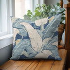 Aloha AH11 Navy Chenille Decorative Pillow