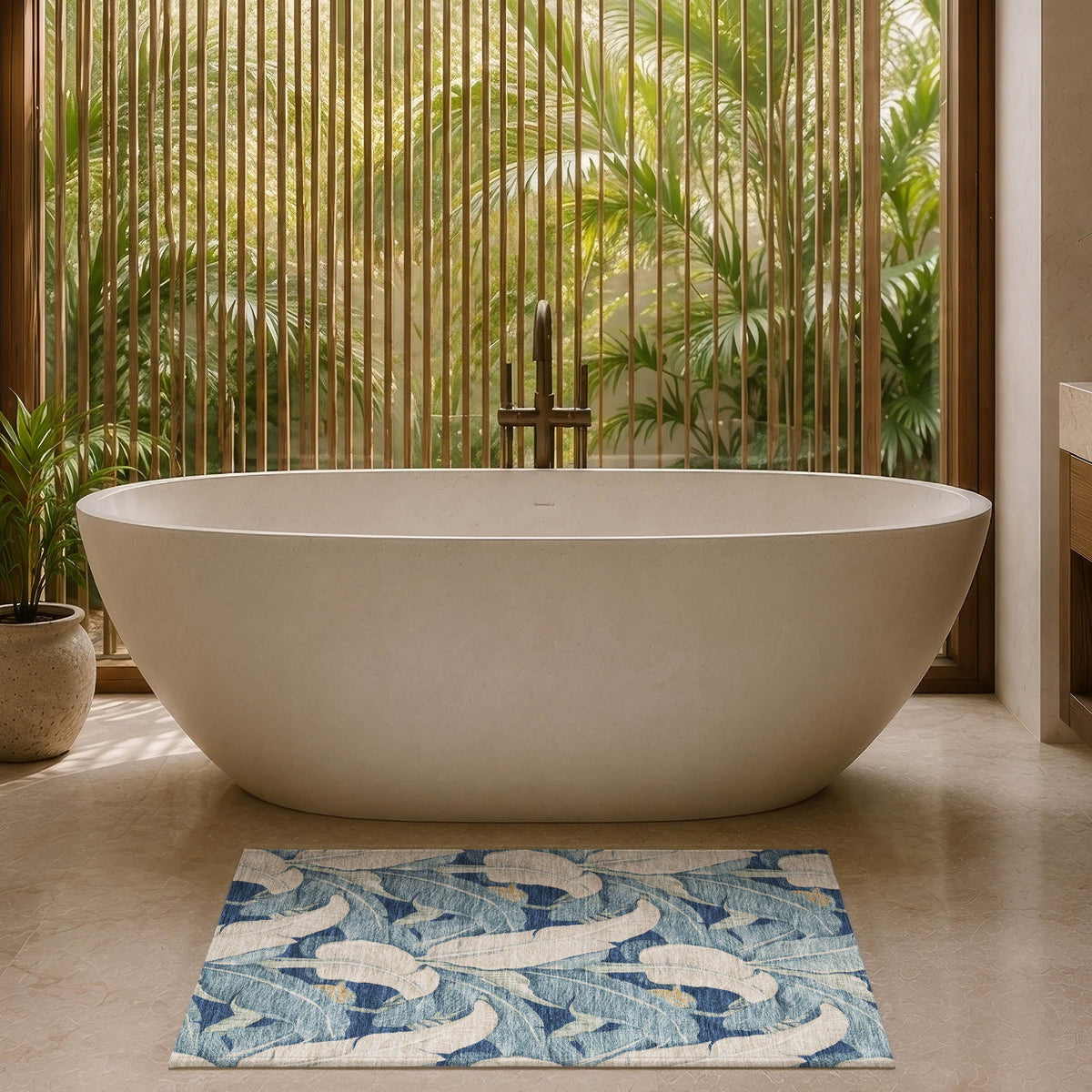 Aloha AH11 Navy Rug