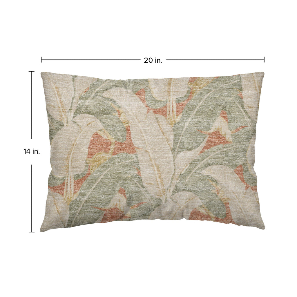 Aloha AH11 Terracotta Chenille Decorative Pillow