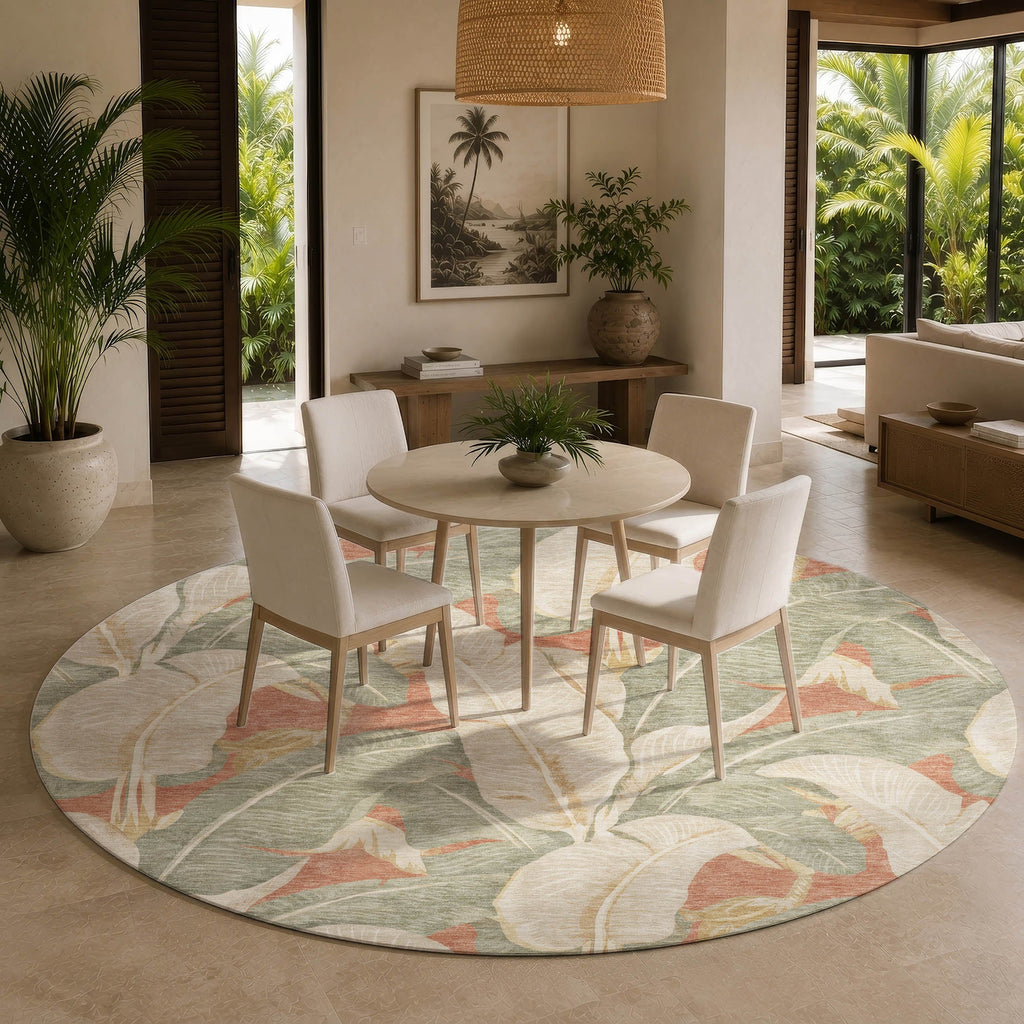 Aloha AH11 Terracotta Rug