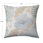Aloha AH12 Ivory Chenille Decorative Pillow