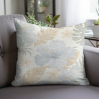 Aloha AH12 Ivory Chenille Decorative Pillow