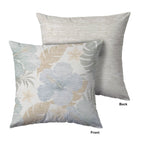 Aloha AH12 Ivory Chenille Decorative Pillow