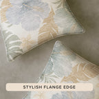 Aloha AH12 Ivory Chenille Decorative Pillow