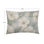 Aloha AH12 Silver Chenille Decorative Pillow