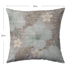 Aloha AH12 Taupe Chenille Decorative Pillow