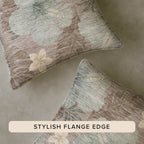 Aloha AH12 Taupe Chenille Decorative Pillow