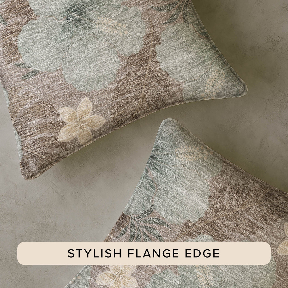 Aloha AH12 Taupe Chenille Decorative Pillow