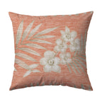 Aloha AH1 Coral Chenille Decorative Pillow