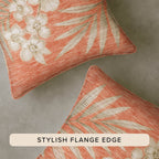 Aloha AH1 Coral Chenille Decorative Pillow