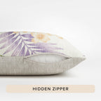 Aloha AH1 Ivory Chenille Decorative Pillow