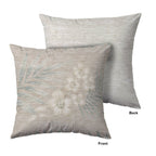 Aloha AH1 Khaki Chenille Decorative Pillow