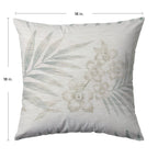 Aloha AH1 Linen Chenille Decorative Pillow