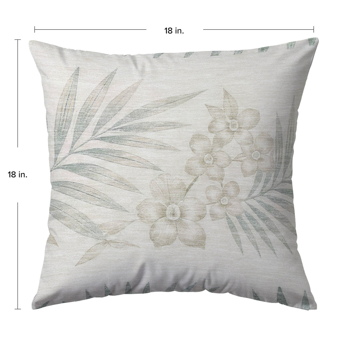 Aloha AH1 Linen Chenille Decorative Pillow