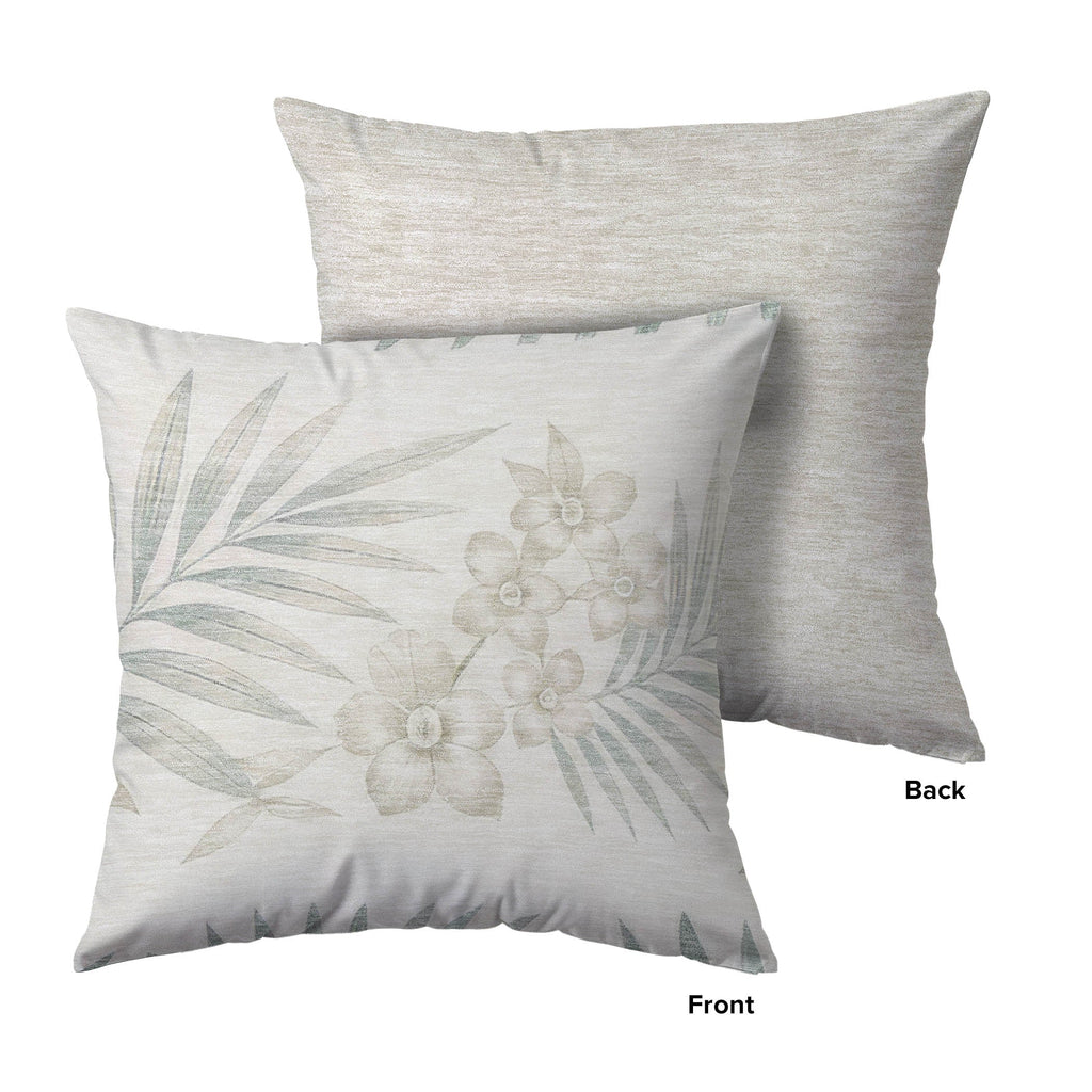 Aloha AH1 Linen Chenille Decorative Pillow