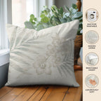 Aloha AH1 Linen Chenille Decorative Pillow