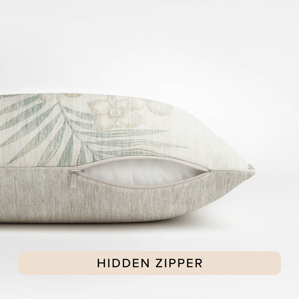 Aloha AH1 Linen Chenille Decorative Pillow