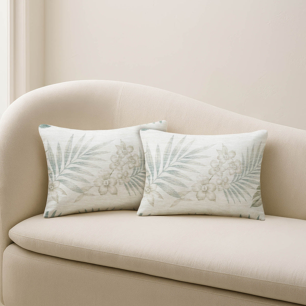 Aloha AH1 Linen Chenille Decorative Pillow