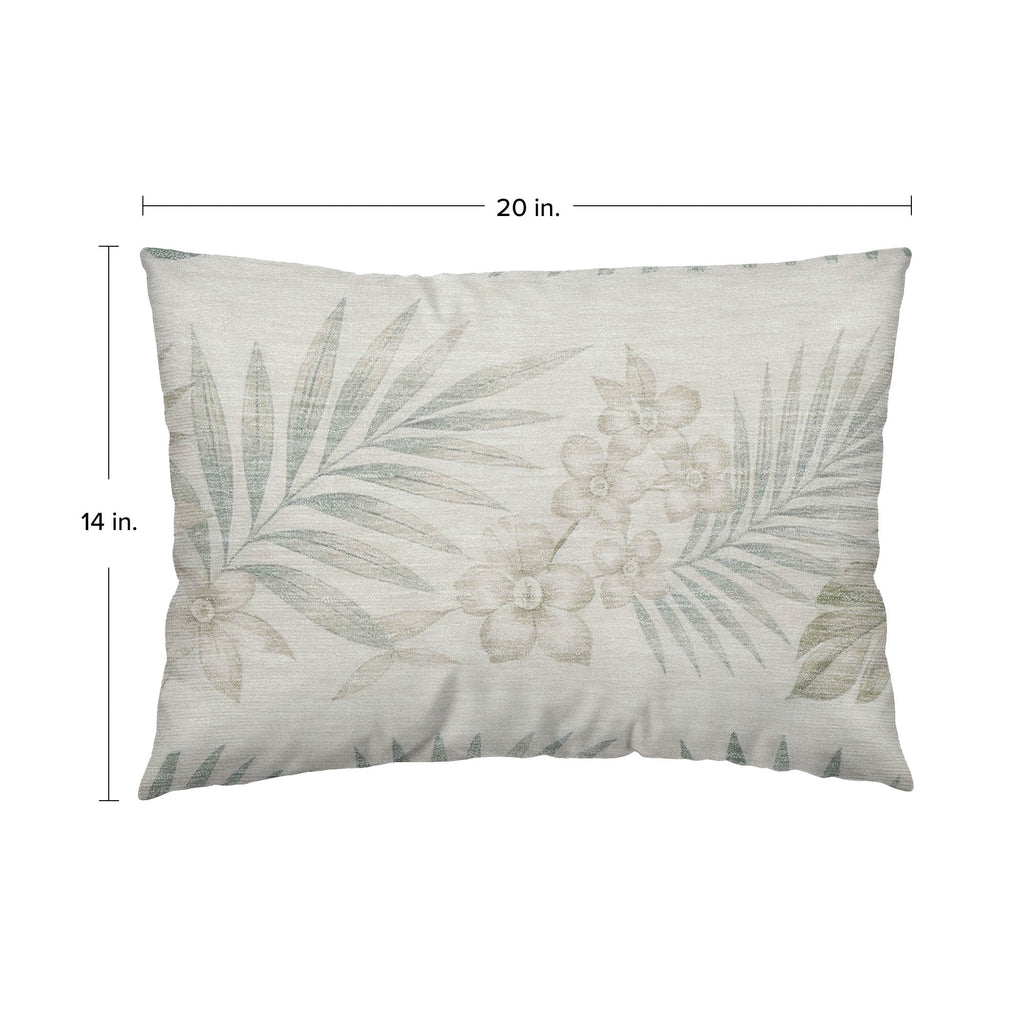 Aloha AH1 Linen Chenille Decorative Pillow