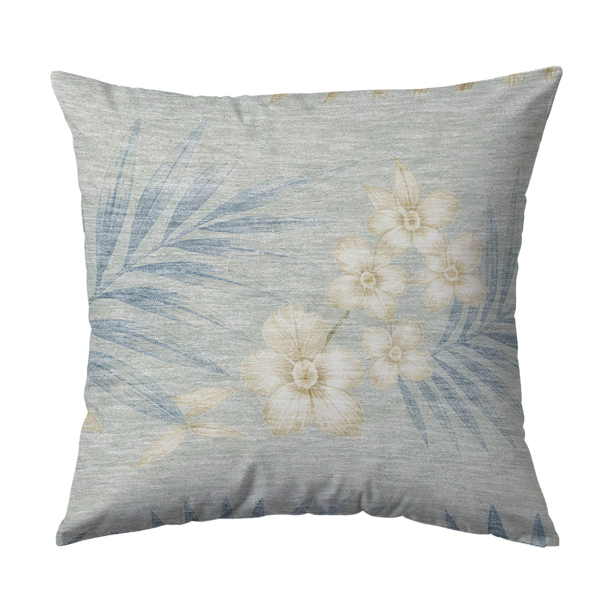 Aloha AH1 Seafoam Chenille Decorative Pillow